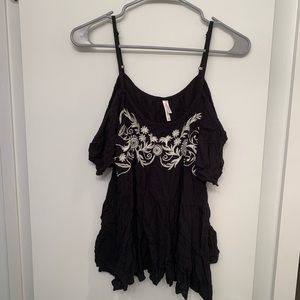 Off the shoulder bohemian top